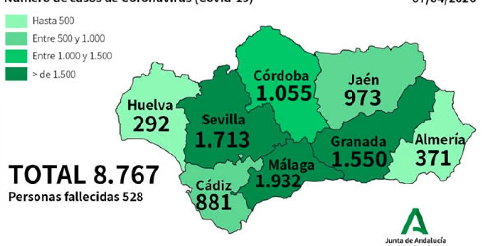COVID-19 CORONAVIRUS: Death toll rises to 528 in Andalucia as 900 patients are reported ‘cured’