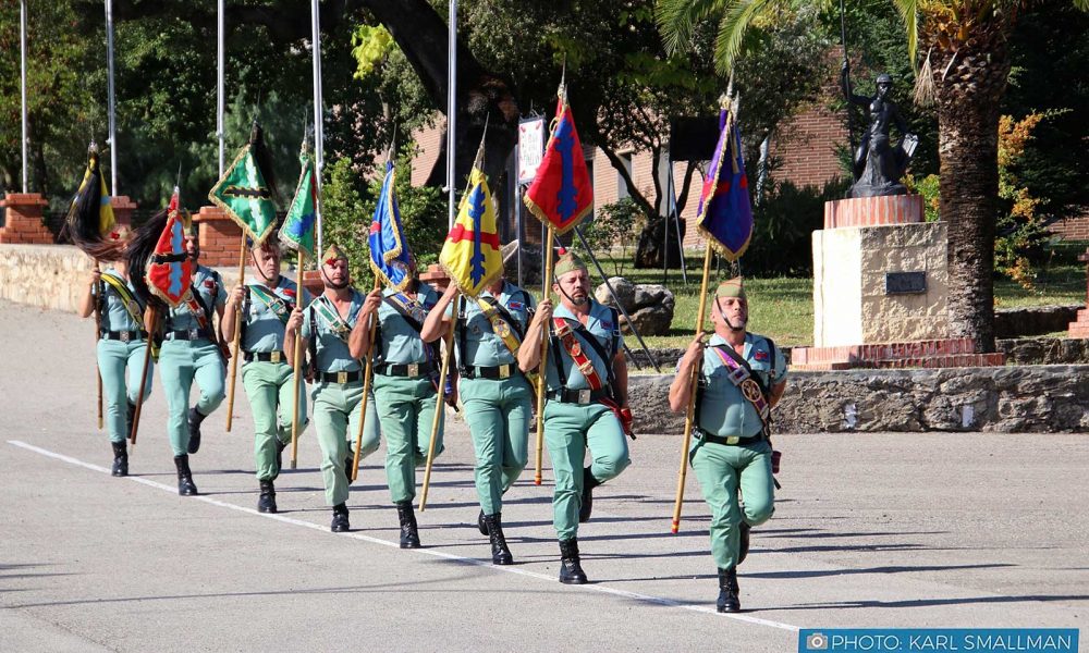 RONDA: Swearing of the Flag, Spanish Legion