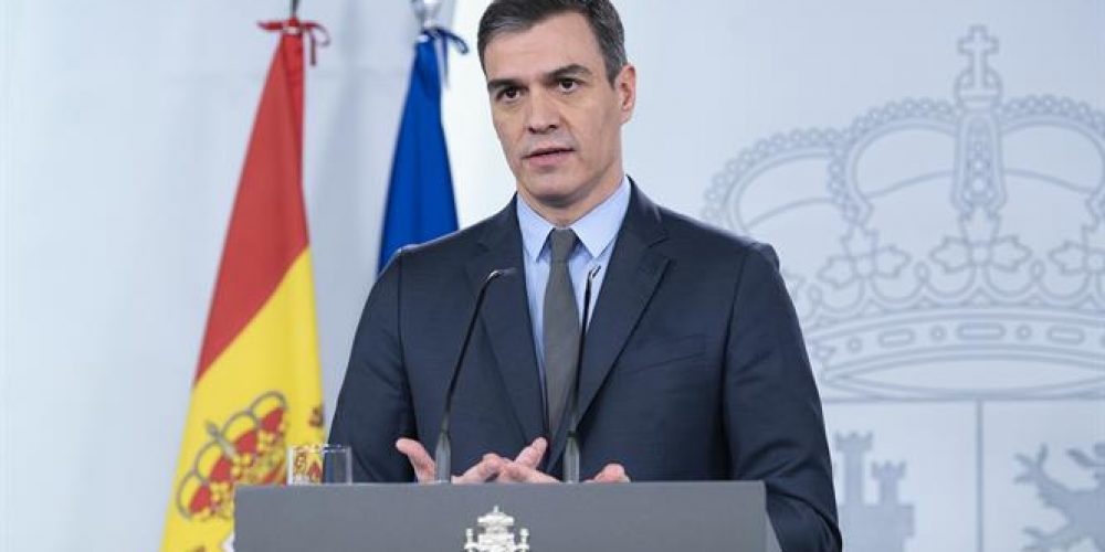 CORANAVIRUS CRISIS:  Spain’s Prime Minister announces suspension of ‘non-essential activities’ starting TOMORROW