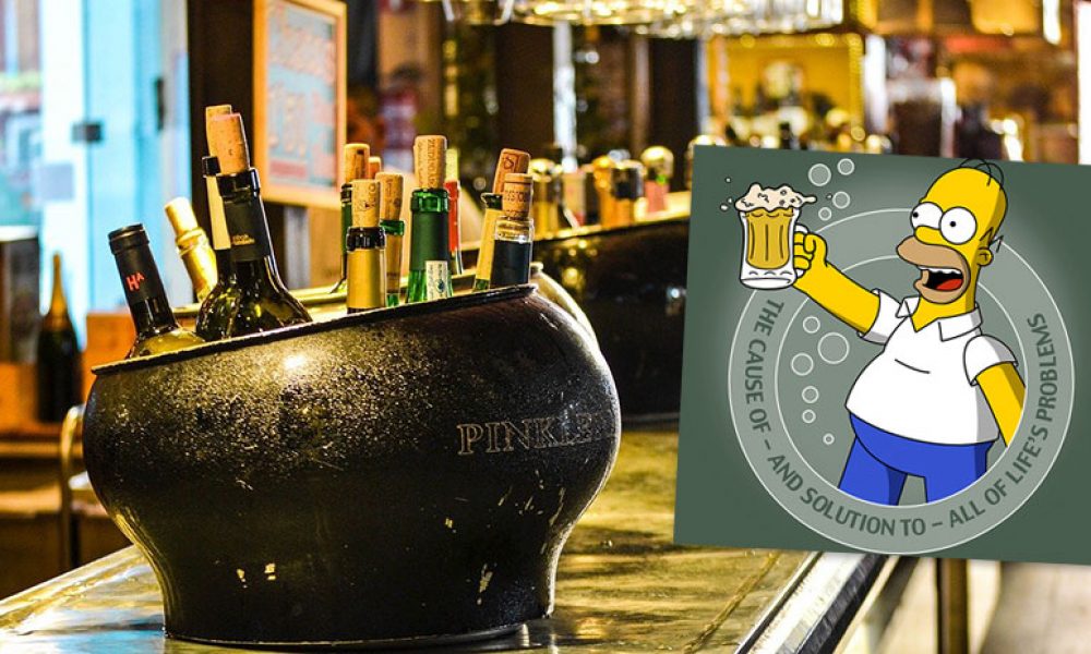 Alcohol – ¿’la causa y la solución a todos los pequeños problemas de la vida’?