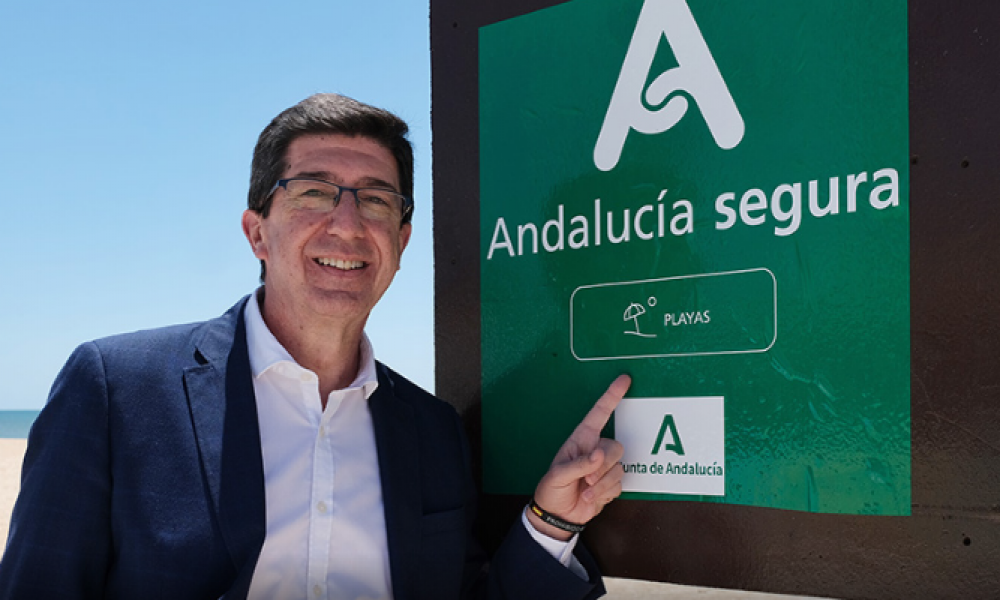 El vicepresidente de la Junta asegura que las perspectivas apuntan a un verano turístico “mejor de lo esperado”