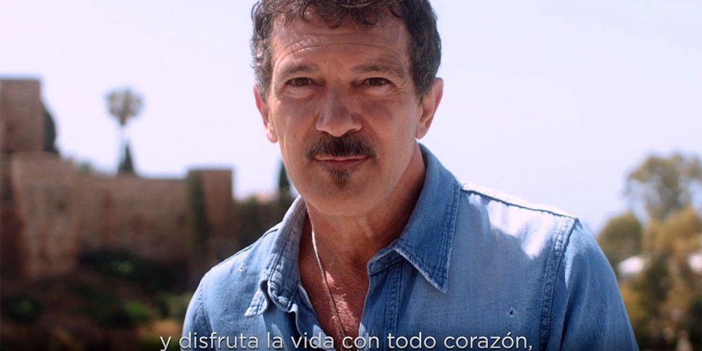 VIDEO: Antonio Banderas pone “esperanza” en la nueva campaña turística de Andalucía