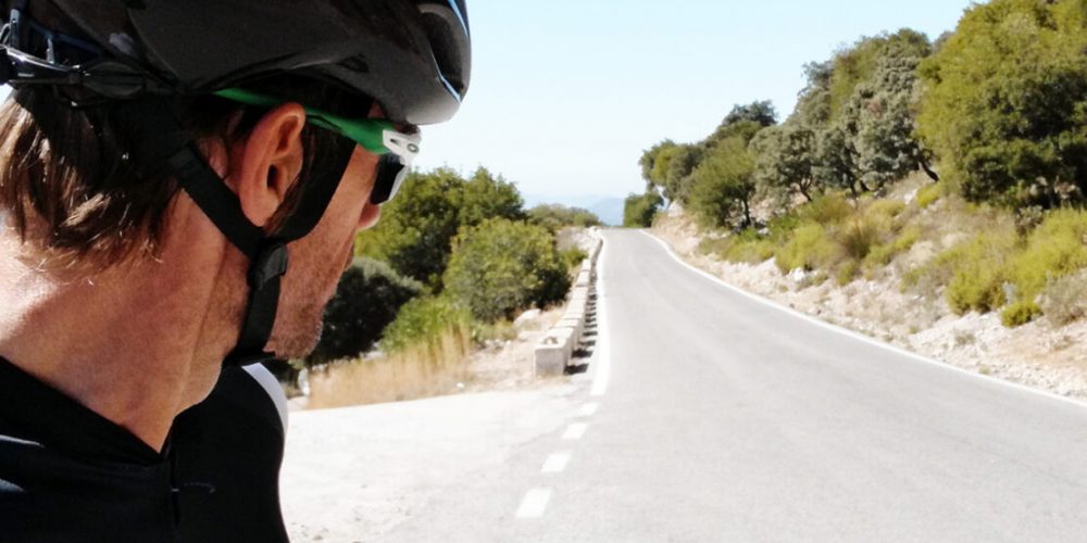 Andalucian Cycling Experience guide Andrew (Drew) Cane rides the Serranía de Ronda