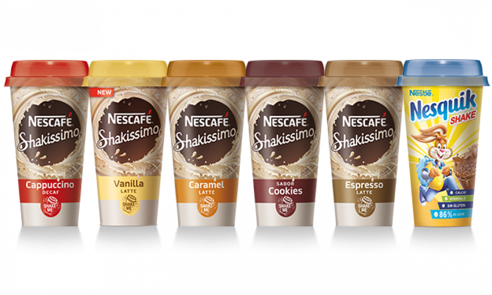 Nestlé retira del mercado varios lotes de bebidas lácteas tipo shake