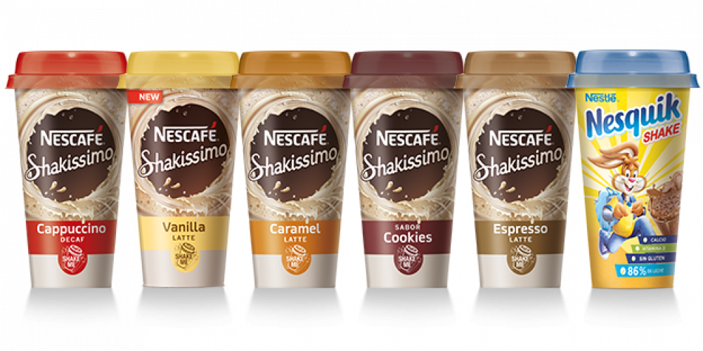 Nestlé retira del mercado varios lotes de bebidas lácteas tipo shake