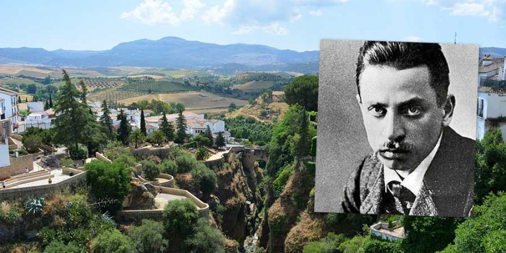 In Ronda a street bears his name and there is a statue in his honour in the grounds of a hotel – but who was Rilke?