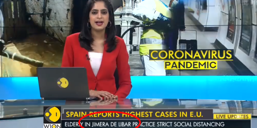 VIDEO: Small COVID-19 coronavirus-free pueblo blanco in Spain’s Andalucia goes global on international TV news