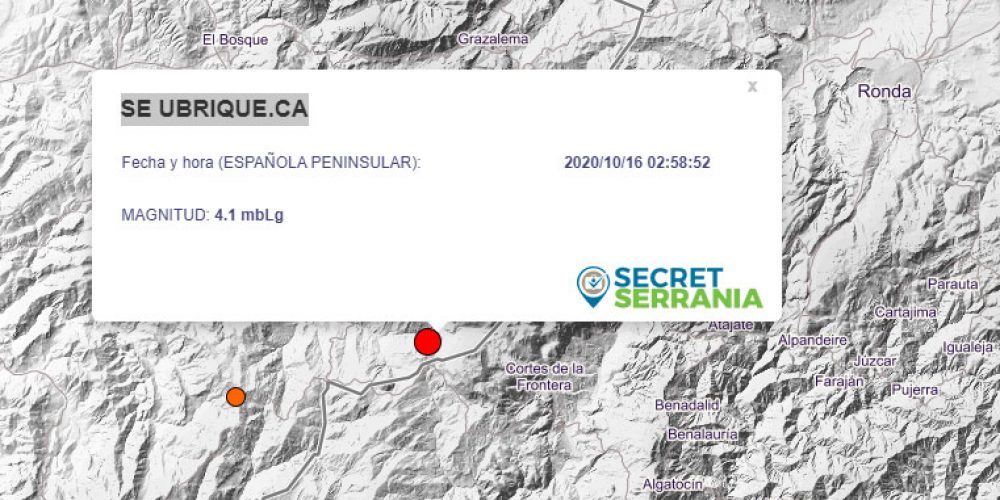 Magnitude 4.1 earthquake registered in south of Spain this morning