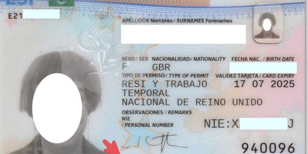 Brits in Spain assured that despite ‘admin error’ on some new TIE cards they are still VALID