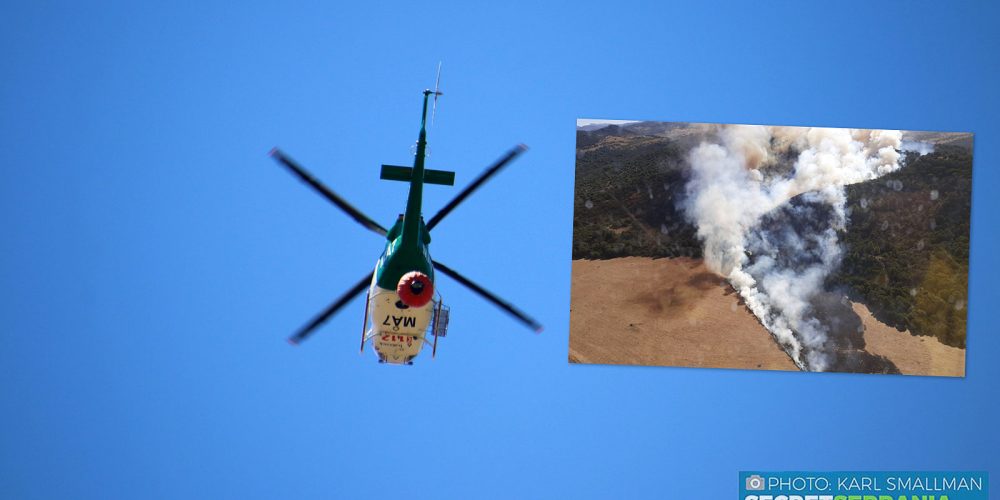 VIDEO: Twelve aircraft help stabilise large wildfire just inland from Spain’s Costa del Sol